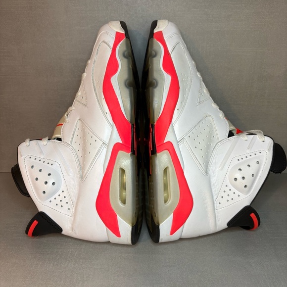 Jordan 6 Retro Shoes - Infrared White 2014 ; Mens 11.5 - Picture 3 of 8